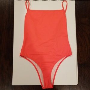 SOLID & STRIPED THE CHELSEA hot pink size L